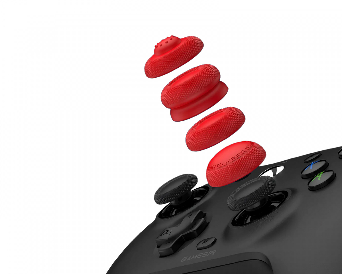 GameSir Joystick Thumb Grips für GameSir/Xbox/Playstation/Switch Pro Controlle GameSir-AC12-RD