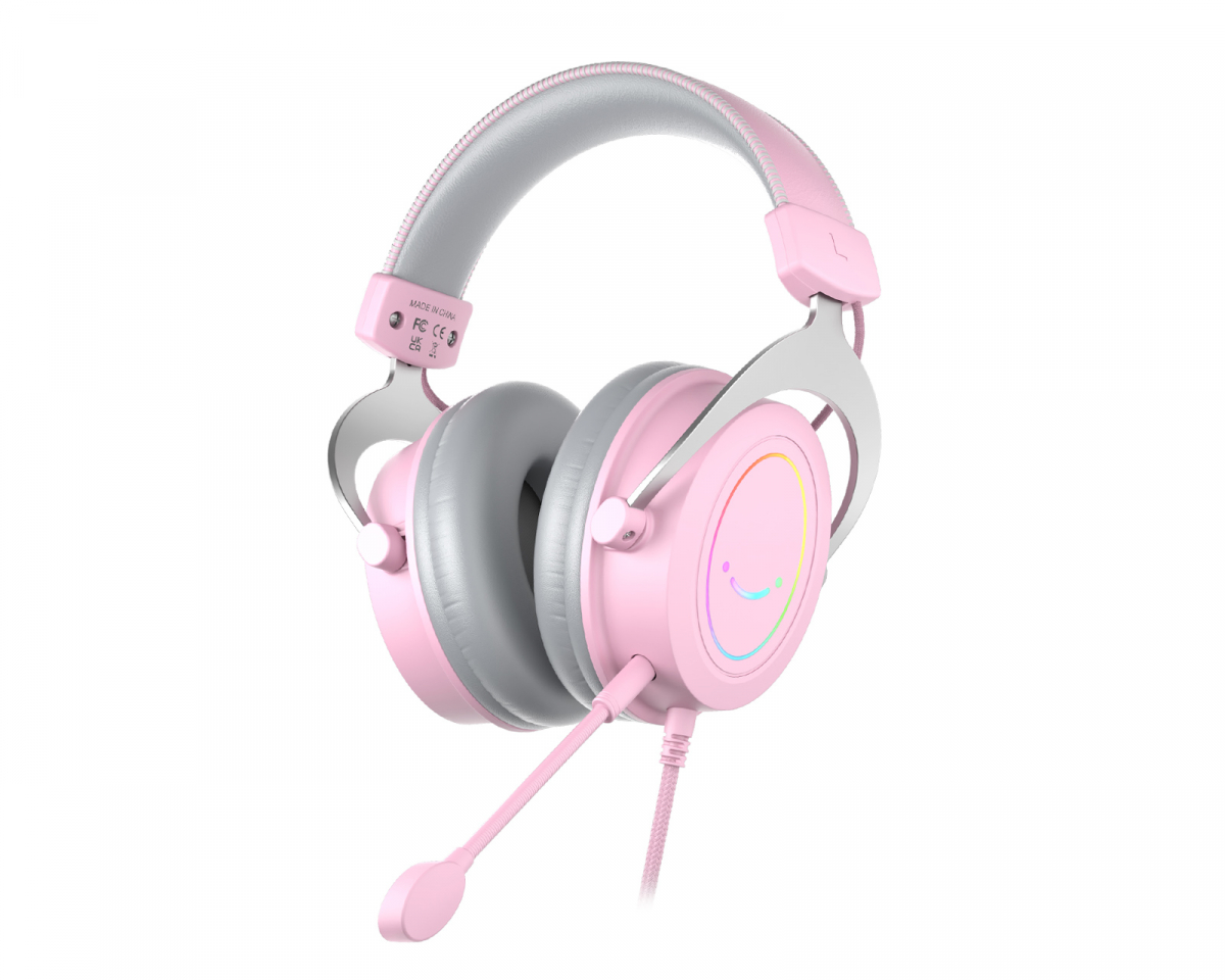 Fifine AMPLIGAME H3 Gaming Headset RGB - Rosa H3P