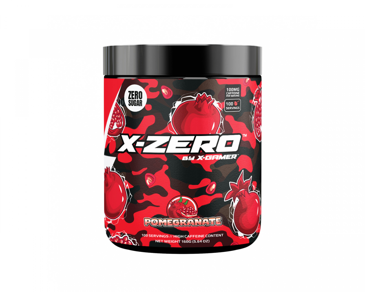 X-Gamer X-Zero Pomegranate - 100 Portionen XG-XZERO-PG-1-A