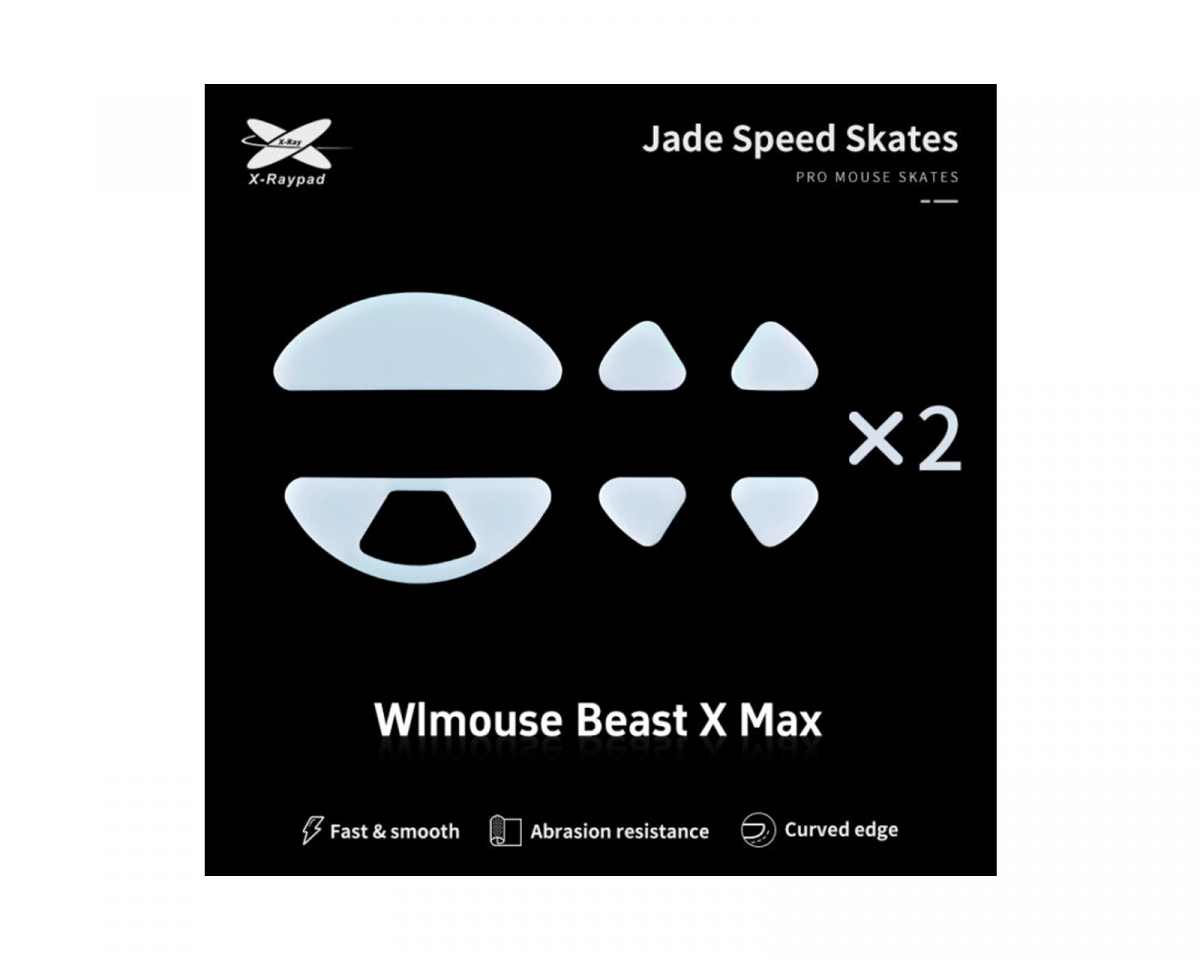 X-raypad Jade Mouse Skates für WLmouse Beast X Max Jade-WLmouse-Beast-X-Max