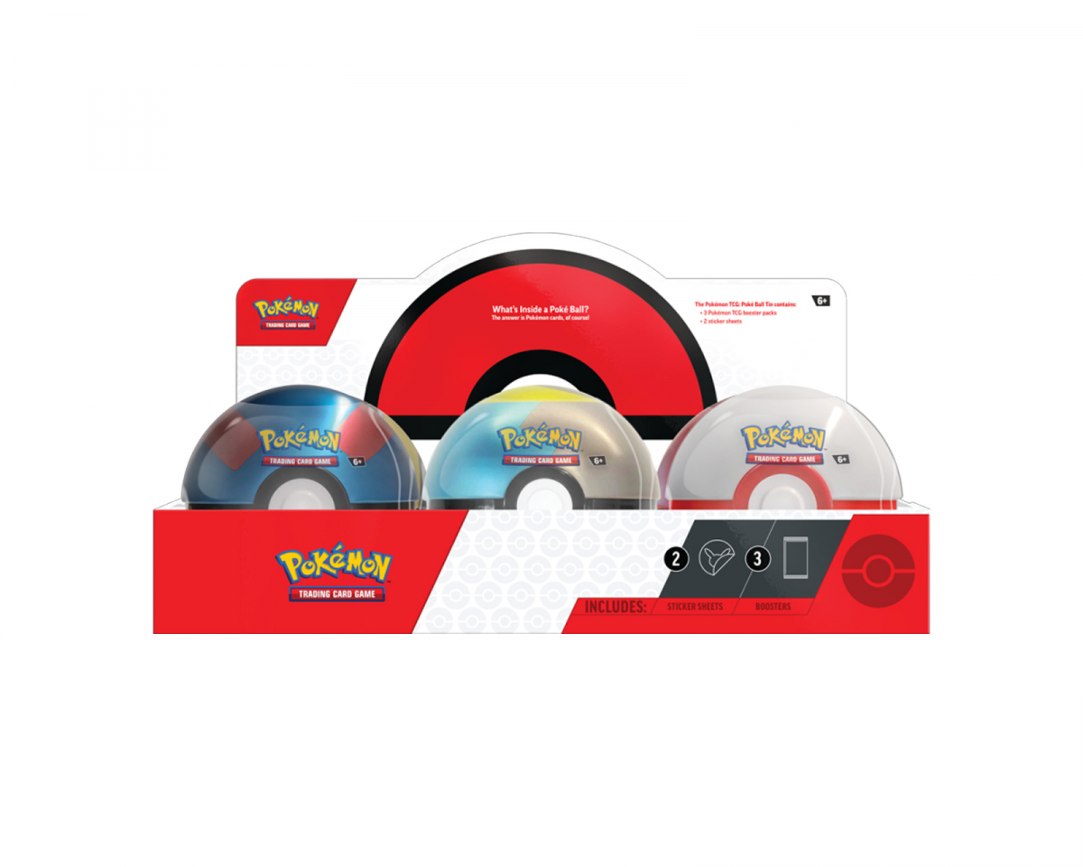 Pokémon Tin Pokeball 2024 POK85884