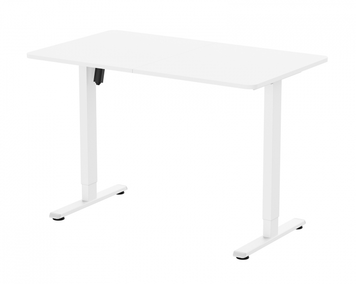 MaxMount Höhenverstellbarer Schreibtisch (1200X700) - Weiß