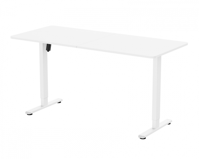MaxMount Höhenverstellbarer Schreibtisch (1600X700) - Weiß