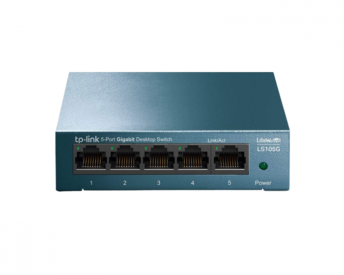 TP-Link Netzwerkswitch LS105G 5-Ports Unmanaged, 10/100/1000 Mbps