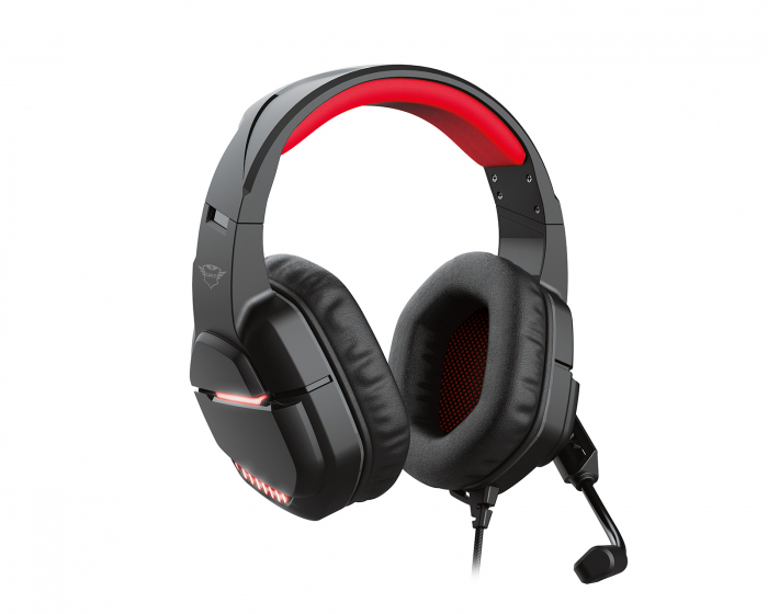 Trust GXT 448 Nixxo Illuminated Gaming-Headset - Schwarz