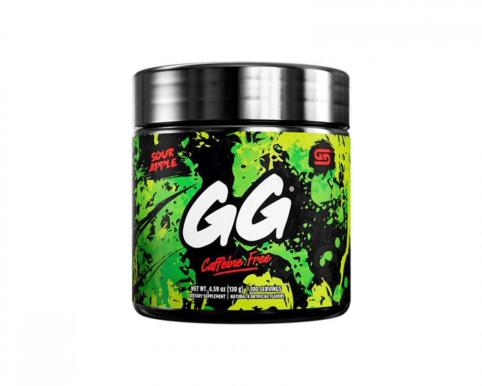 Gamer Supps Sour Apple Caffeine Free - 100 Portionen