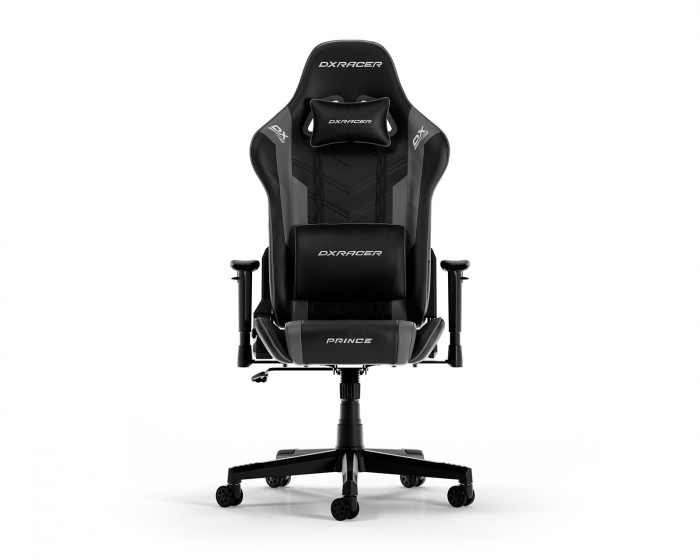 DXRacer PRINCE L Schwarz & Grau PVC Leder