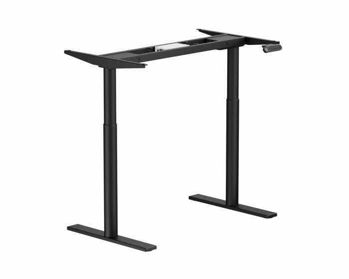 MaxMount Premium Desk Frame - Elektrisch Höhenverstellbar Schreibtisch Gestell - Schwarz