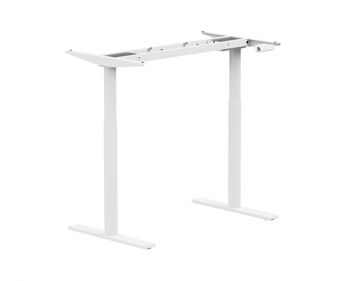 MaxMount Premium Desk Frame - Elektrisch Höhenverstellbar Schreibtisch Gestell - Weiß
