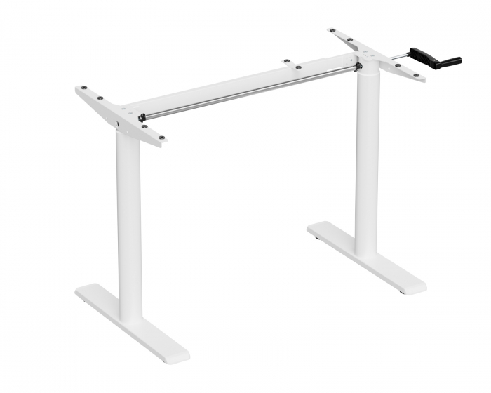 MaxMount Desk Frame - Höhenverstellbar Schreibtisch Gestell - Weiß
