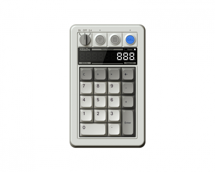 8Bitdo Retro 18 Mechanical Numpad - Kabellose Nummernblock - M Edition