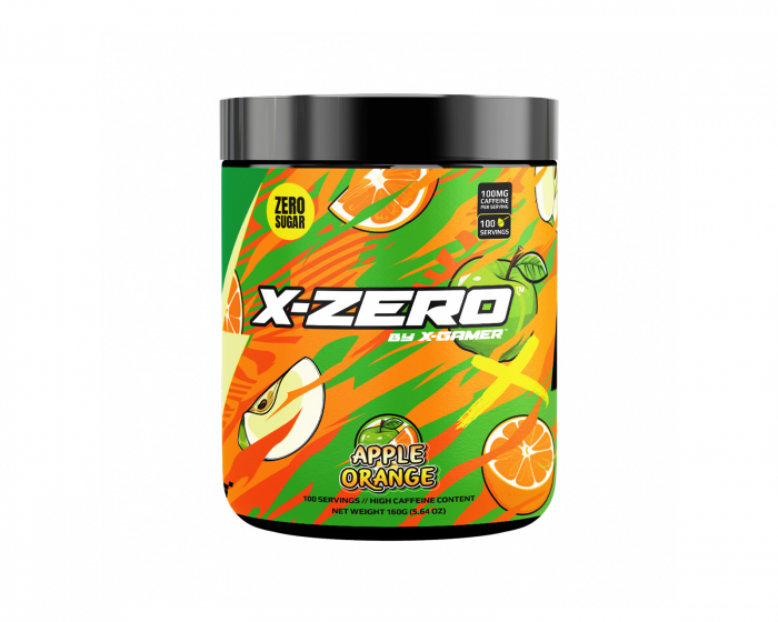 X-Gamer X-Zero Apple Orange - 100 Portionen
