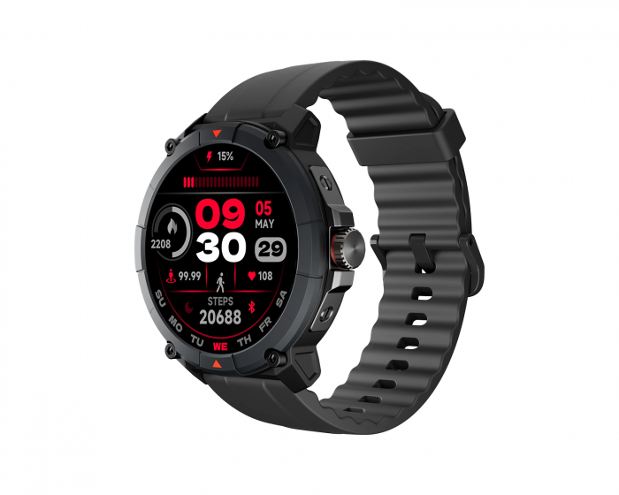 Udfine GS Smart Watch - Schwarz
