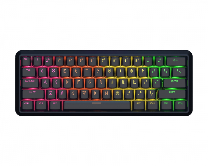 Waizowl Lightning 60 Magnetische Gaming-Tastatur - Schwarz