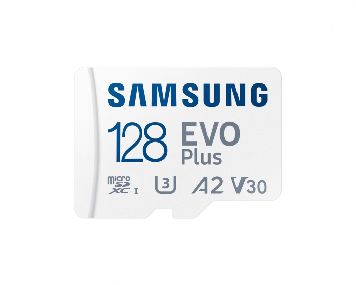 Samsung EVO Plus microSDXC UHS-I U3 128GB & SD adapter - Speicherkarte