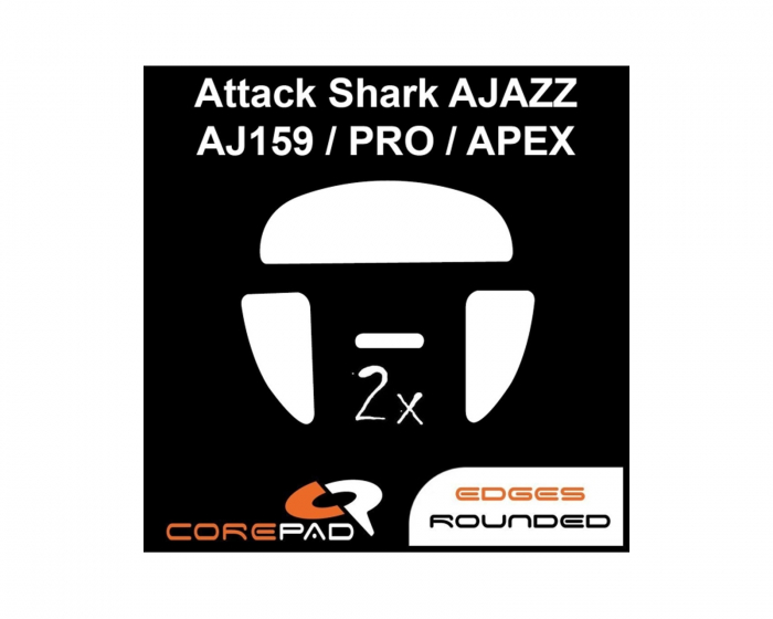 Corepad Skatez PRO für Attack Shark x Ajazz AJ159 Apex Wireless