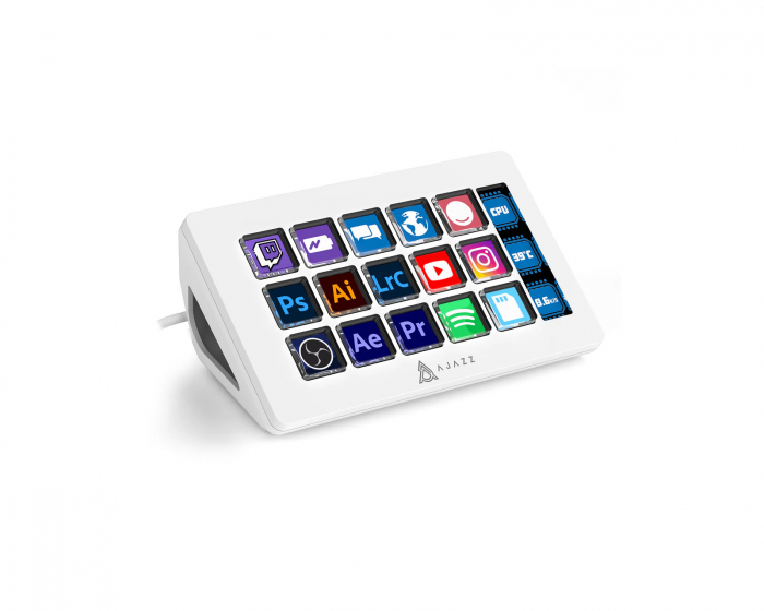 Ajazz AKP153 Stream Deck - Weiß