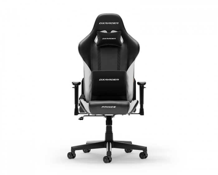 DXRacer PRINCE L Schwarz & Weiß PVC Leder