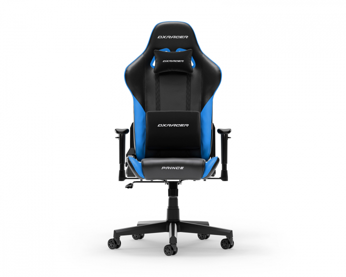 DXRacer PRINCE L Schwarz & Blau PVC Leder