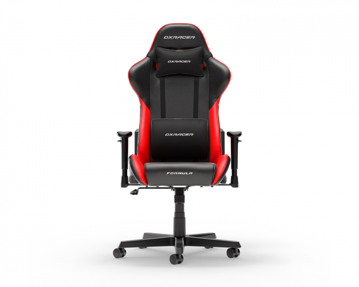 DXRacer FORMULA L Schwarz & Rot PVC Leder