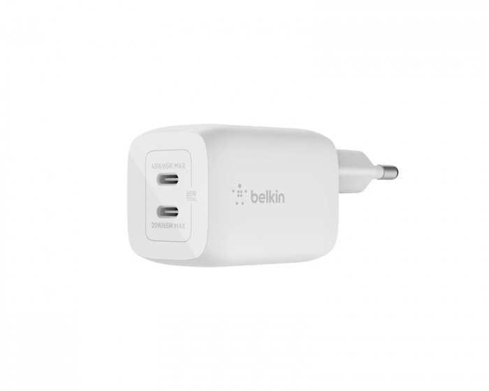 Belkin Boost Charge 65W USB-C Wandladegerät - Weiß