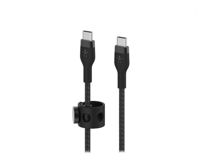 Belkin PRO Flex USB-C zu USB-C Kabel - 2m - Schwarz