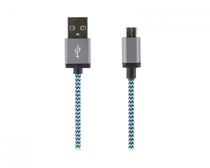 STREETZ USB-A zu USB Micro-B - 1m - Blau