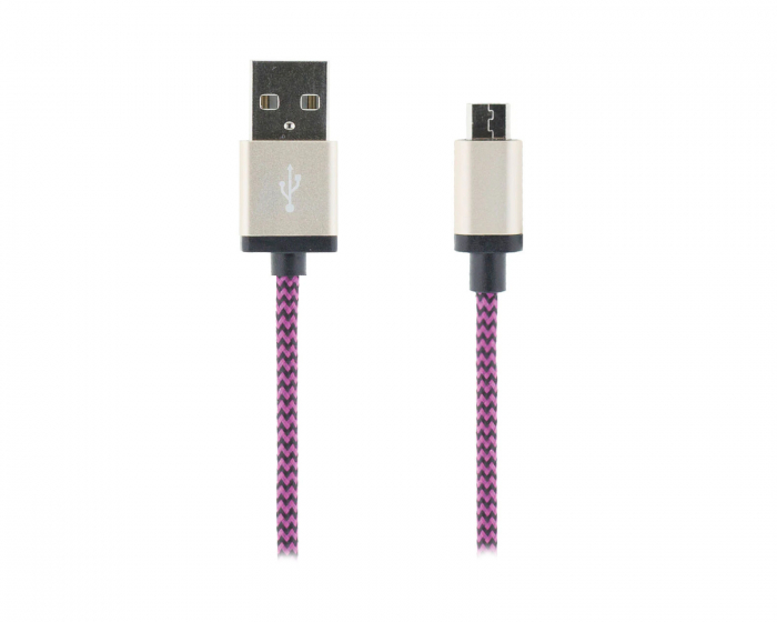 STREETZ USB-A zu USB Micro-B - 1m - Lila