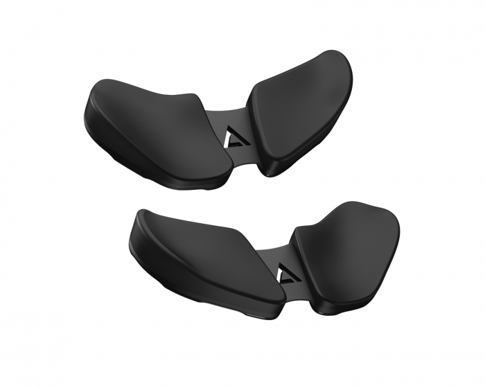 DeltaHub Carpio 2.0 Ergonomische Handgelenkauflage Set - L - Schwarz