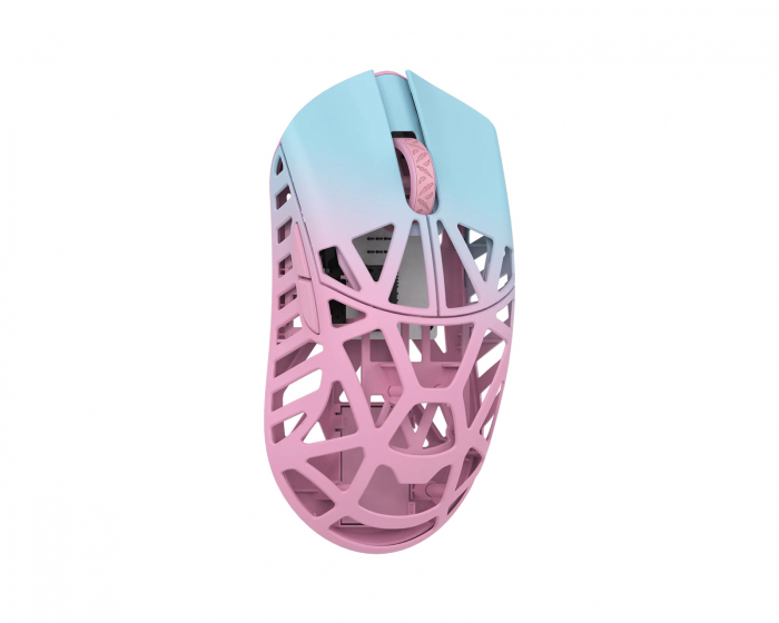 WLMouse BEAST X Max Kabellose Gaming-Maus - Rosa/Blau [Omron Opticals]