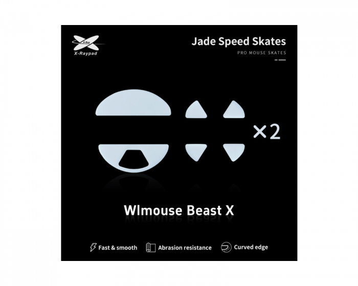 X-raypad Jade Mouse Skates für WLmouse Beast X