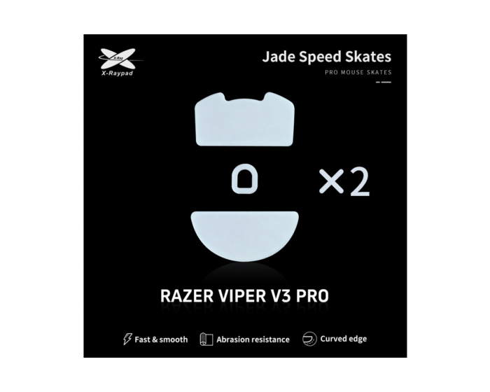 X-raypad Jade Mouse Skates für Razer Viper V3 Pro