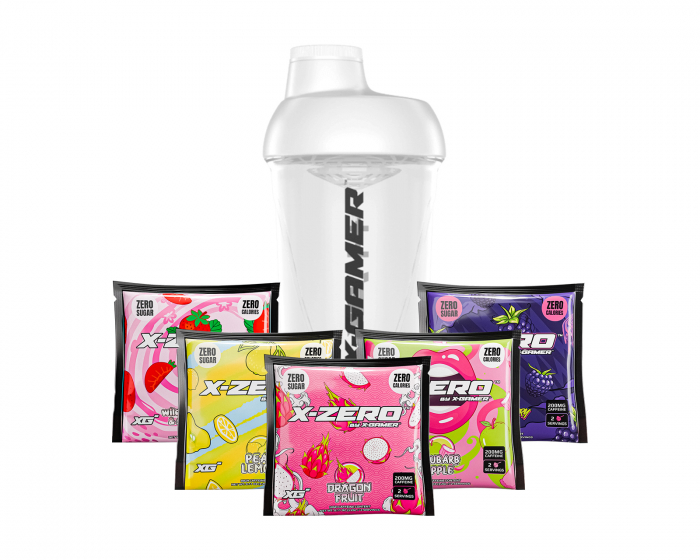 X-Gamer X-Zero Sample Pack + Shaker (10 Portionen)