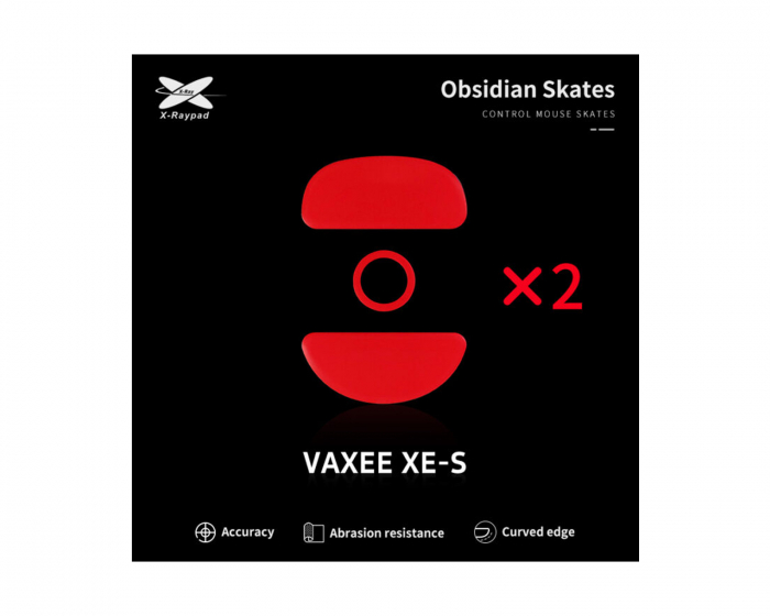 X-raypad Obsidian Mouse Skates für Vaxee XE-S