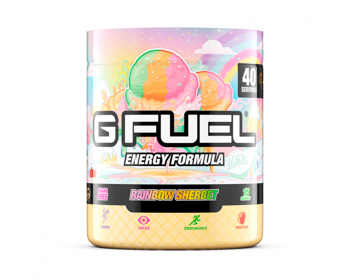 G FUEL Rainbow Sherbet - 40 Portionen