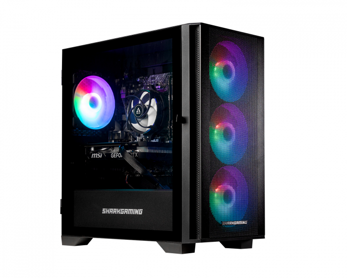 Shark Gaming Shark Maelstrom I512 Gaming-PC - RTX 4060 - Ryzen 5 5500