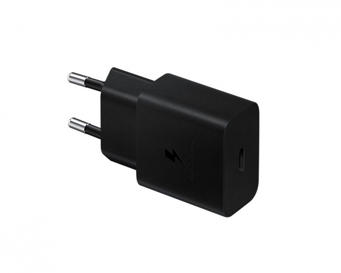 Samsung Schnellladegerät 15W Netzteil inkl. Datenkabel USB Type-C 1m - Schwarz