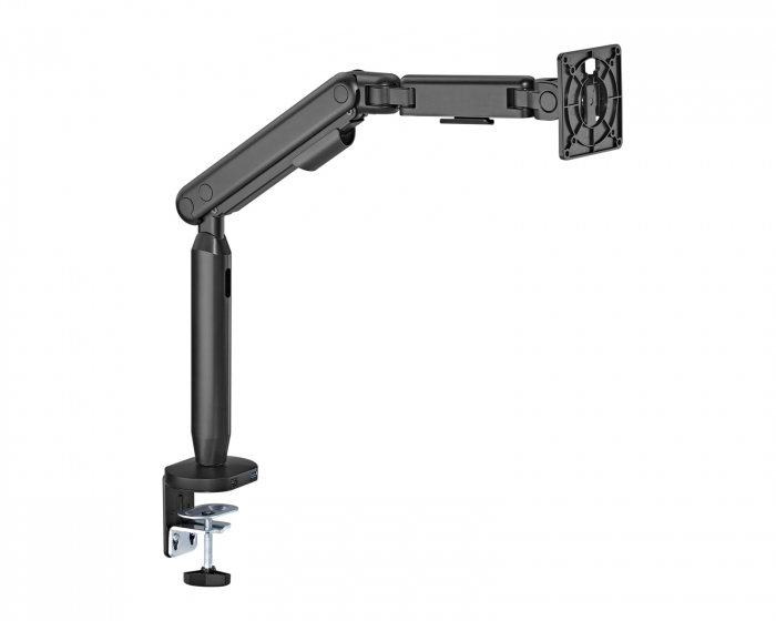 MaxMount Flexy Monitor Arm 11kg USB-Ports 17”-35” Schwarz - Tischhalterung für 1 Monitor