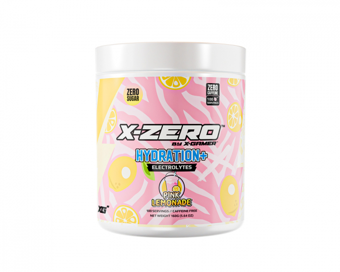 X-Gamer X-Zero Hydration+ Pink Lemonade - 100 Portionen