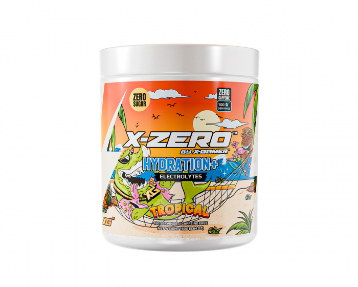 X-Gamer X-Zero Hydration+ Tropical - 100 Portionen