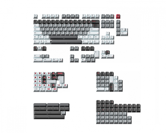 AlohaKB Auspicious Snow + NORDEUK Kit