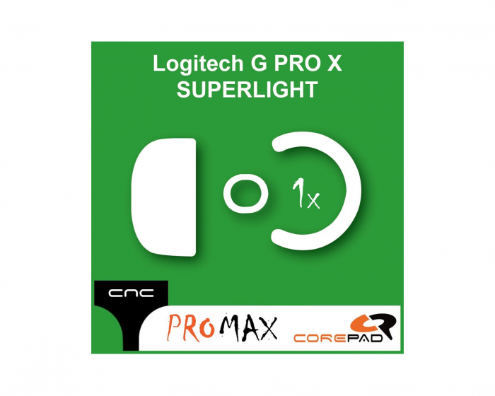 Corepad Skatez PRO MAX für Logitech G Pro X Superlight