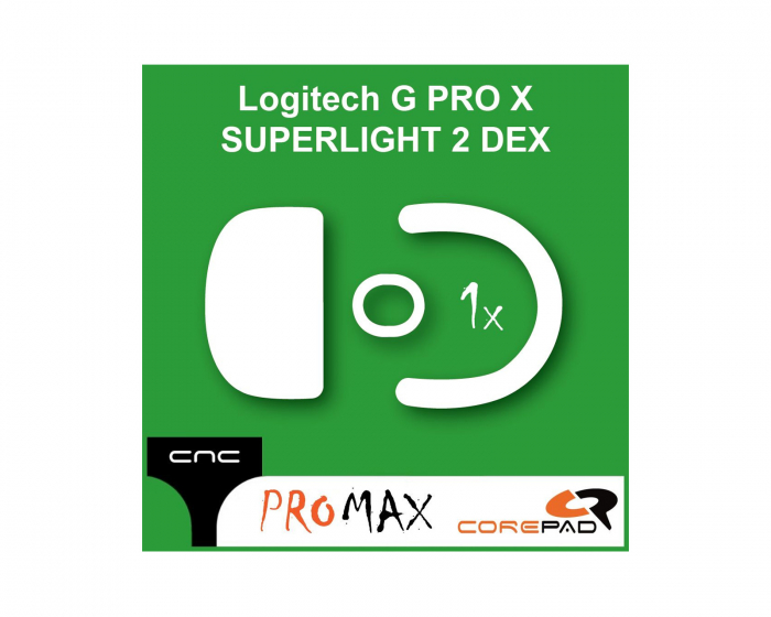 Corepad Skatez PRO MAX für Logitech G Pro X Superlight 2 DEX