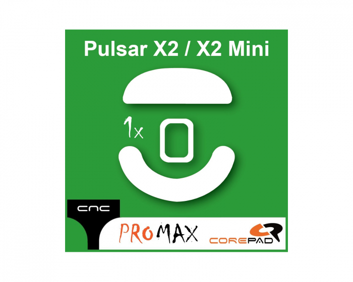 Corepad Skatez PRO MAX für Pulsar X2/X2 Mini/X2V2/X2V2 Mini/X2A/X2A Mini/X2H/X2H Mini