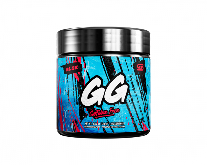 Gamer Supps Blue Caffeine Free - 100 Portionen