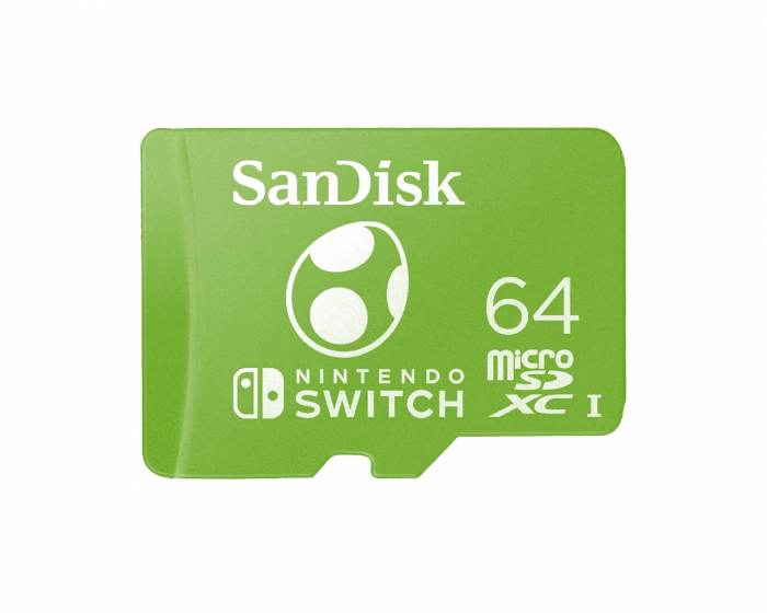 SanDisk microSDXC Speicherkarte Für Nintendo Switch - 64GB - Yoshi Edition