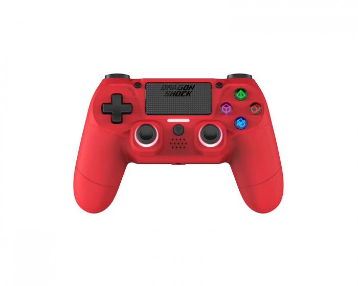 DragonShock Mizar Kabellose Controller PS4 - Rot