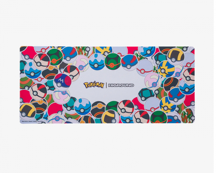 Higround Pokémon Gaming-Mauspad - Poké Ball Sticker - XL