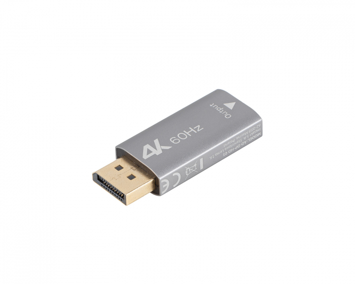 Lanberg DisplayPort auf HDMI Adapter 4K - Silber