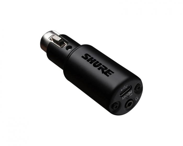 Shure MVX2U - Digital Audio Interface - XLR zu USB Adapter